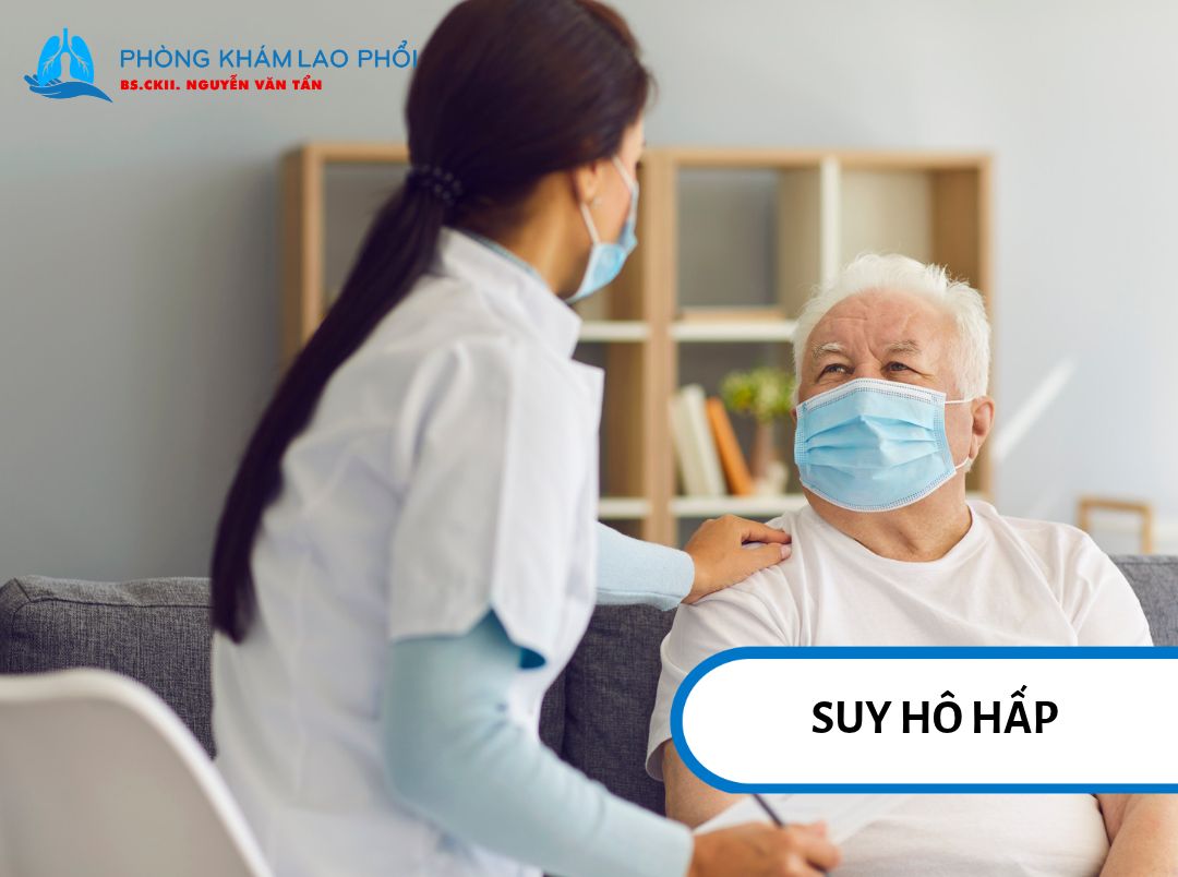 Lao phổi gây ra suy hô hấp