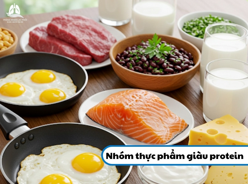 Sử dụng thực phẩm giàu protein cho người bệnh lao phổi