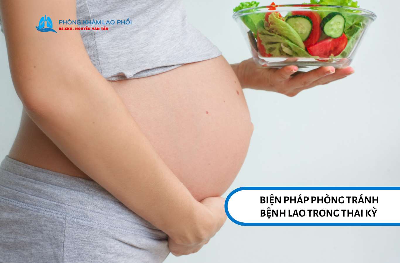 Thai phụ cần phòng lao bằng lối sống lành mạnh, dinh dưỡng đầy đủ và tuân thủ y tế