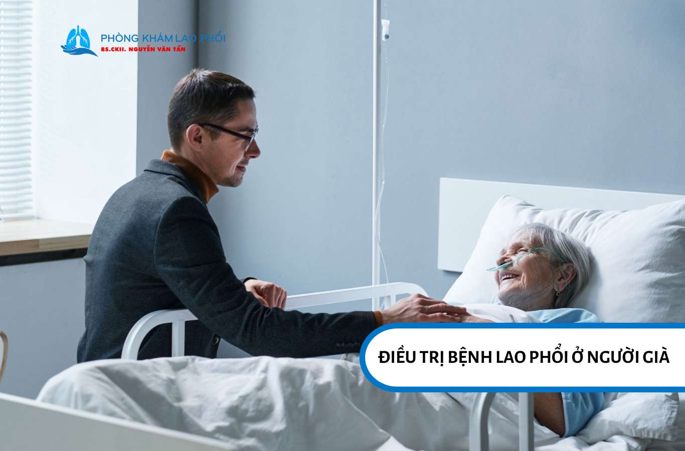 Người cao tuổi mắc lao phổi nên đi khám tại cơ sở hô hấp và tuân thủ hướng dẫn điều trị của bác sĩ