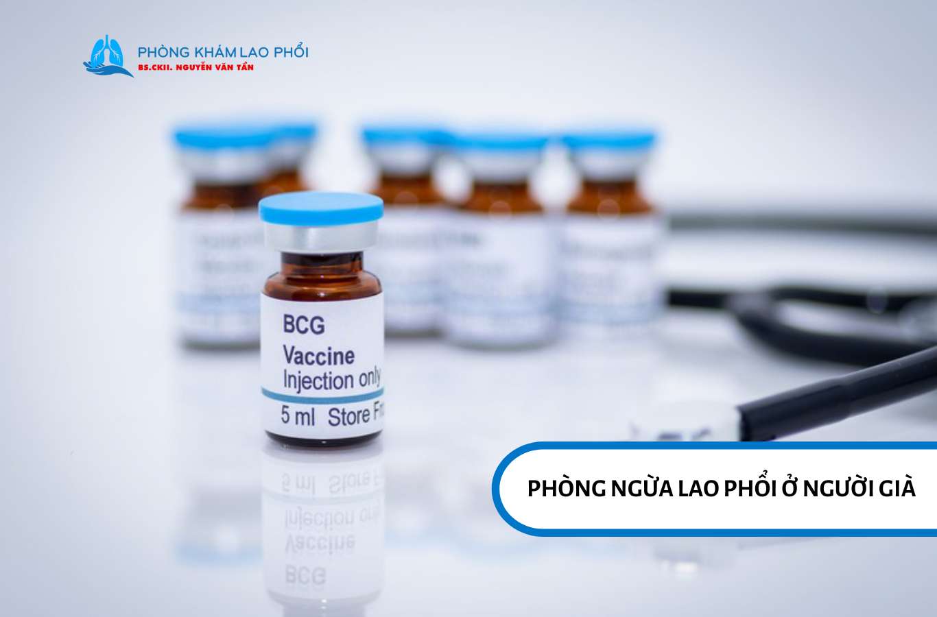 Phòng ngừa lao phổi ở người già bằng cách tiêm vắc-xin BCG