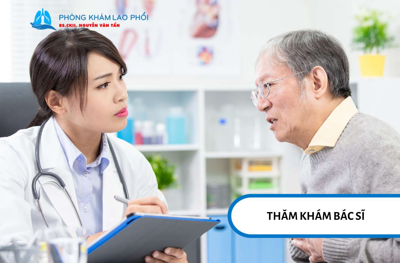Bạn cần thăm khám bác sĩ nếu đã có tiếp xúc gần với bệnh nhân mắc bệnh lao hạch có lao phổi đi kèm