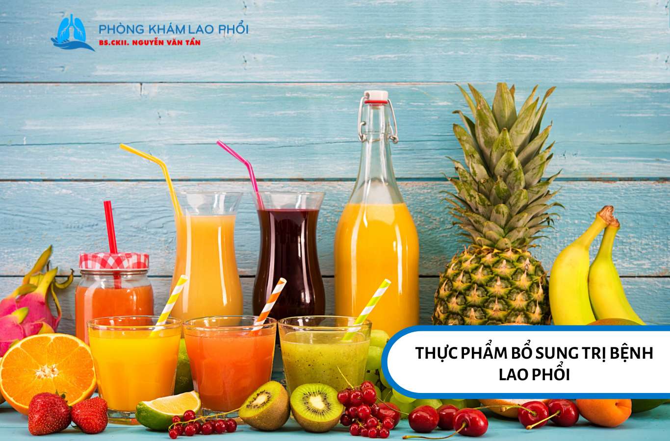 Người bệnh lao phổi nên ăn nhiều chất xơ, trái cây để hỗ trợ hồi phục