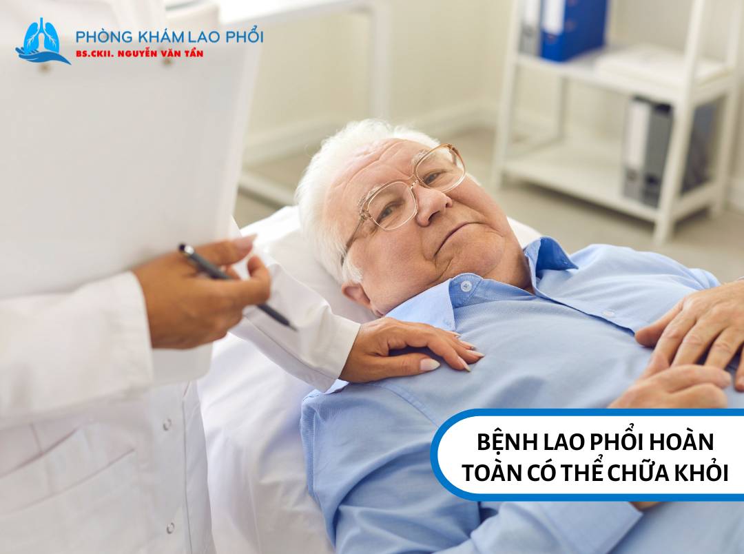Bệnh lao phổi hoàn toàn có thể chữa khỏi nếu người bệnh điều trị đúng phác đồ