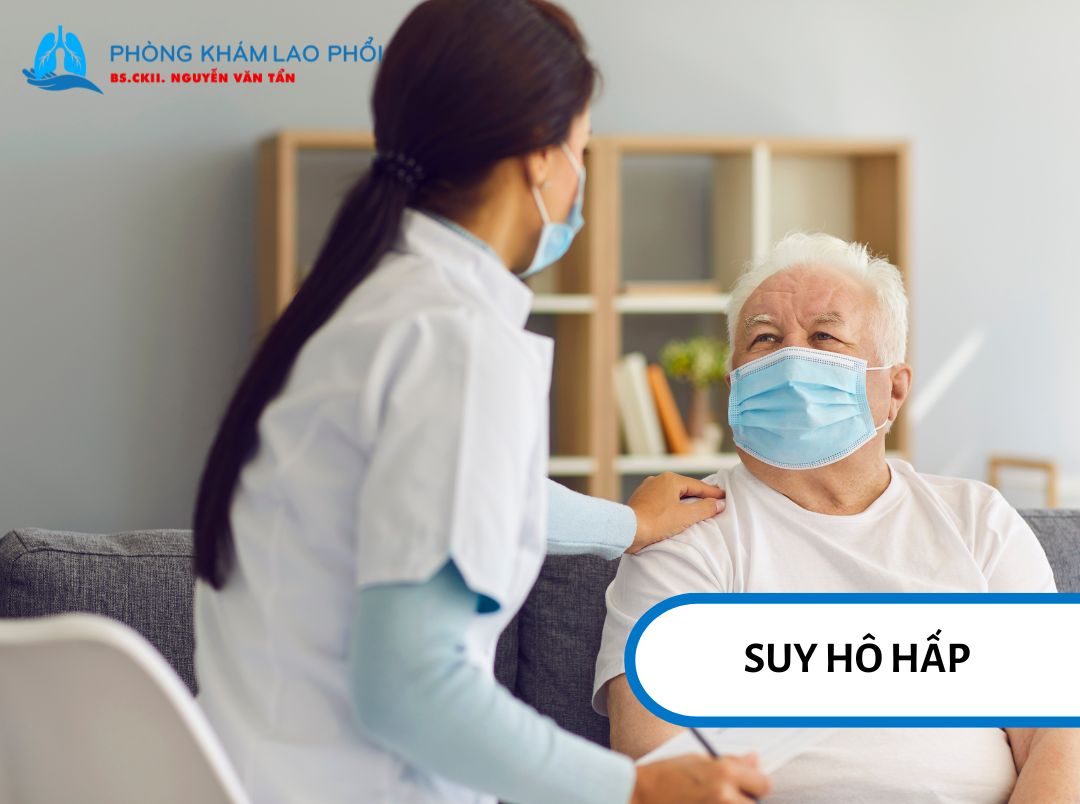 Lao phổi gây ra suy hô hấp