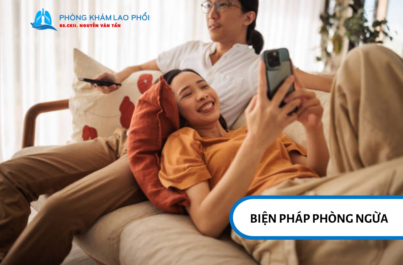 Cần có biện pháp phòng ngừa khi quan hệ với người mắc lao phổi 