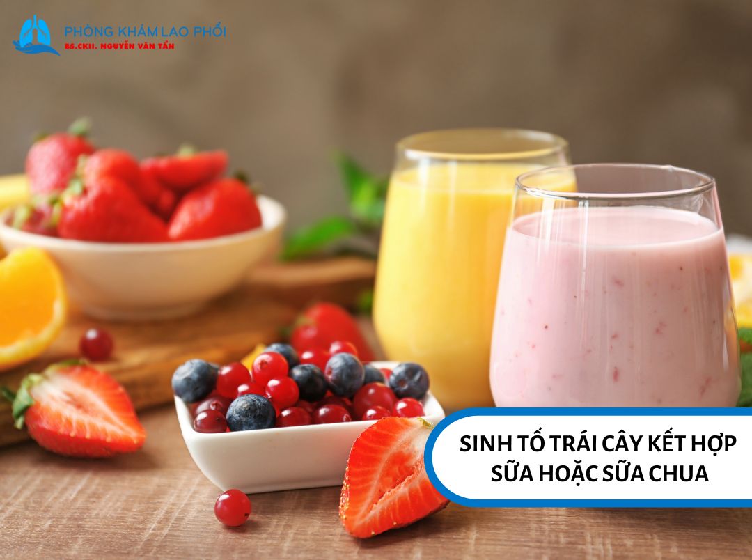 Sinh tố giúp bổ sung năng lượng, vitamin và protein