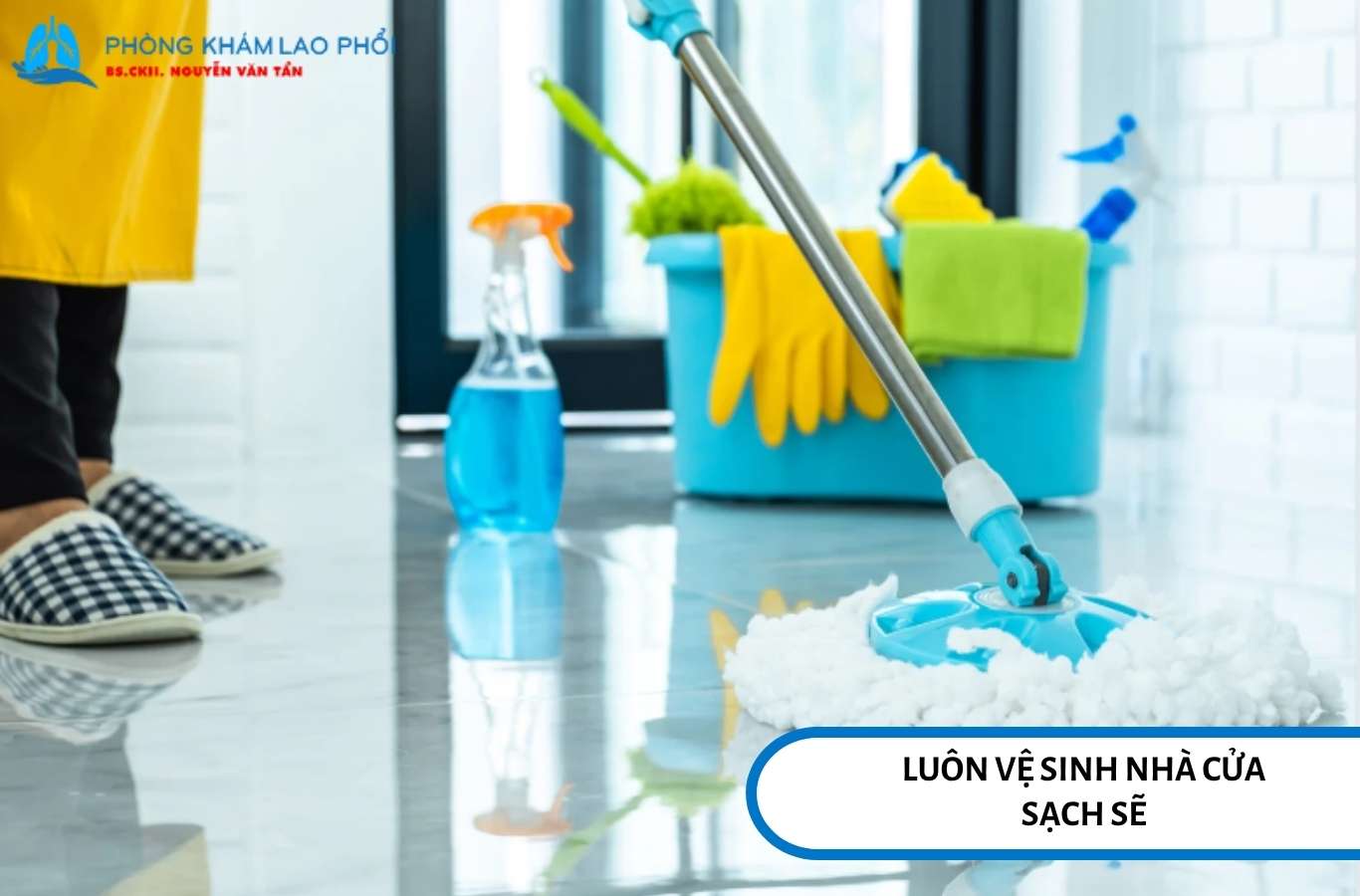 Bố trí không gian riêng và giữ nhà thoáng khí