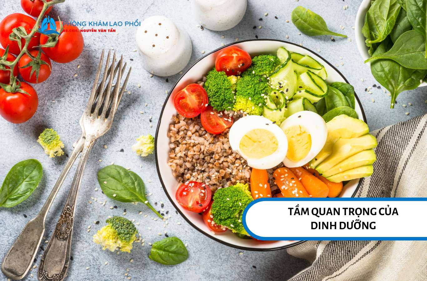 Dinh dưỡng hợp lý giúp người bệnh lao phổi tăng sức đề kháng và phục hồi nhanh