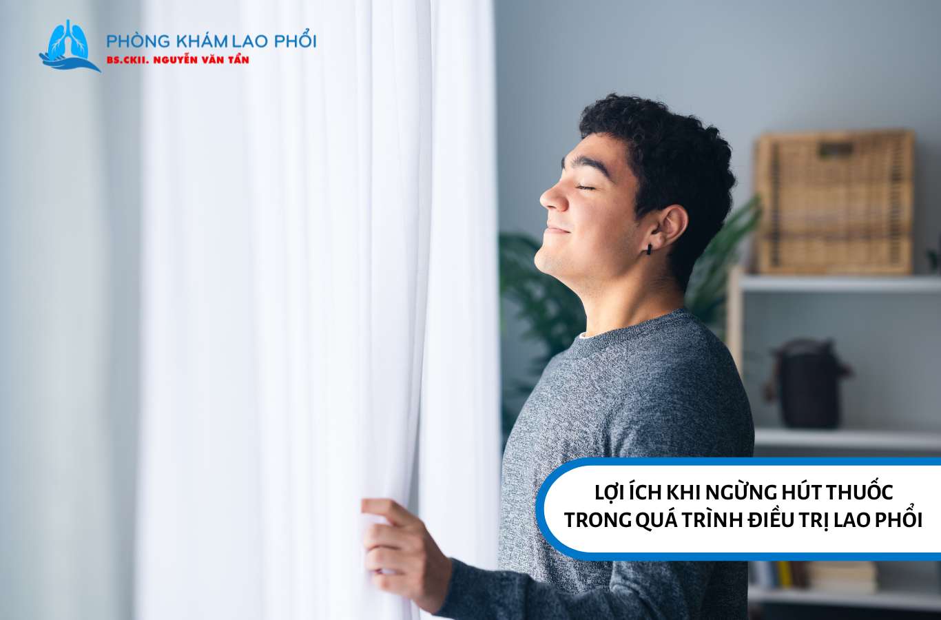 Lợi ích ngắn hạn khi ngừng hút thuốc cho người đang điều trị bệnh phổi