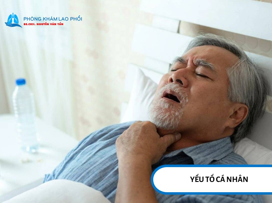 Tuổi cao, hút thuốc, mắc bệnh nền,... là những yếu tố làm tăng nguy cơ mắc di chứng sau khi điều trị lao phổi