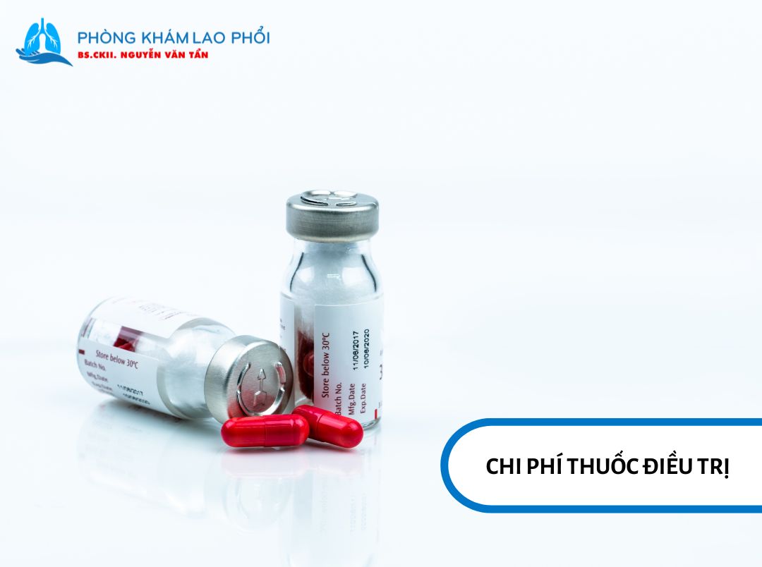 Tuỳ theo mức độ bệnh và phác đồ điều trị, chi phí thuốc có thể khác nhau