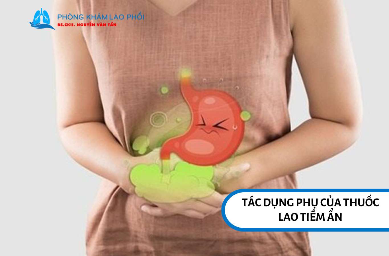 Thuốc lao tiềm ẩn gây ra nhiều tác dụng phụ như rối loạn tiêu hoá, vàng da, mệt mỏi nhẹ,...
