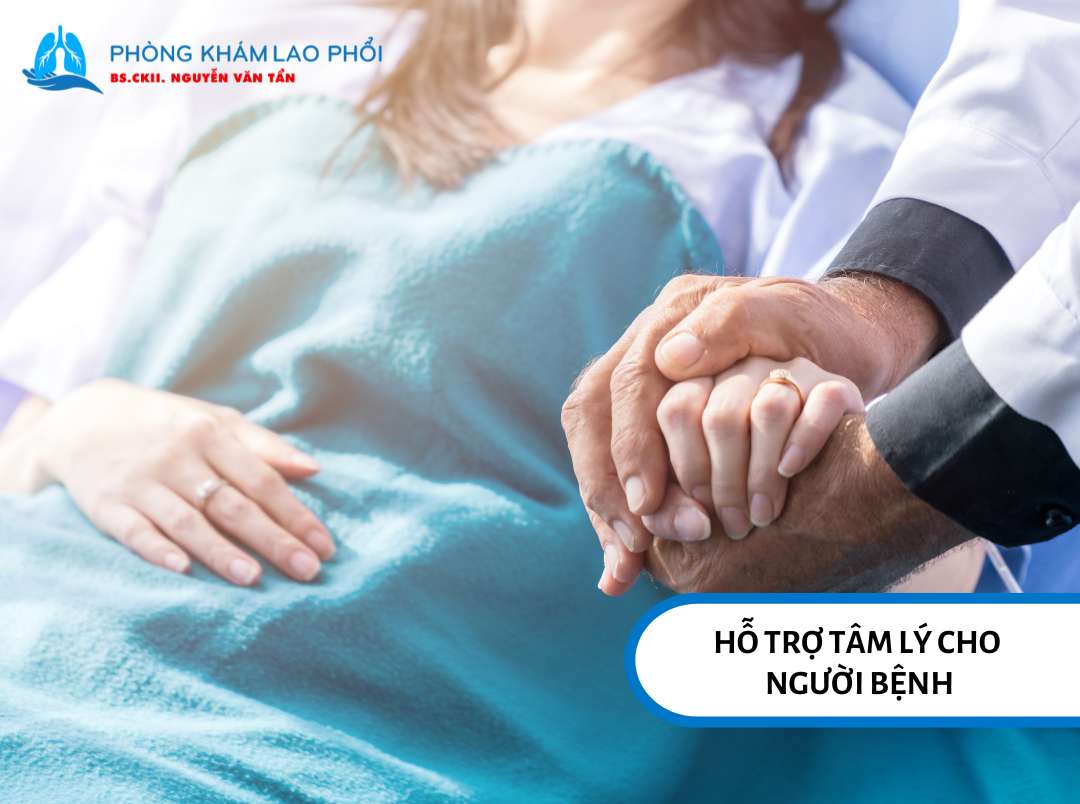 Hỗ trợ tâm lý và giảm kỳ thị đối với bệnh nhân lao phổi