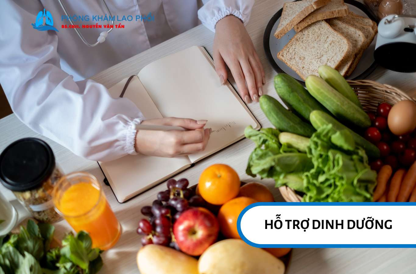 Người bị lao màng phổi nên bổ sung dinh dưỡng để tăng cường sức đề kháng