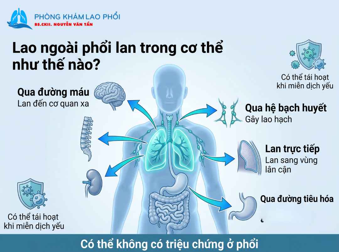 Nguyên nhân và cơ chế lây lan trong cơ thể
