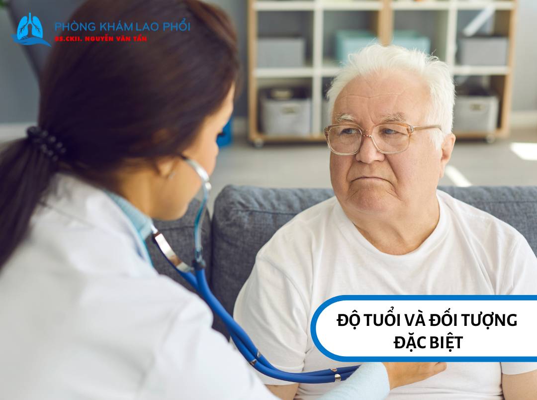 Trẻ em, người già và phụ nữ mang thai cần được theo dõi sát khi điều trị bệnh lao