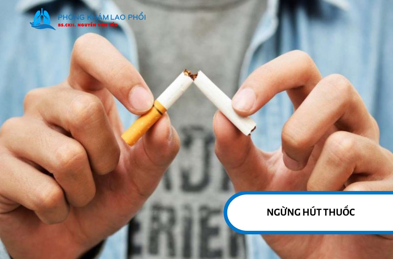Ngừng hút thuốc là bước quan trọng nhất để kiểm soát COPD