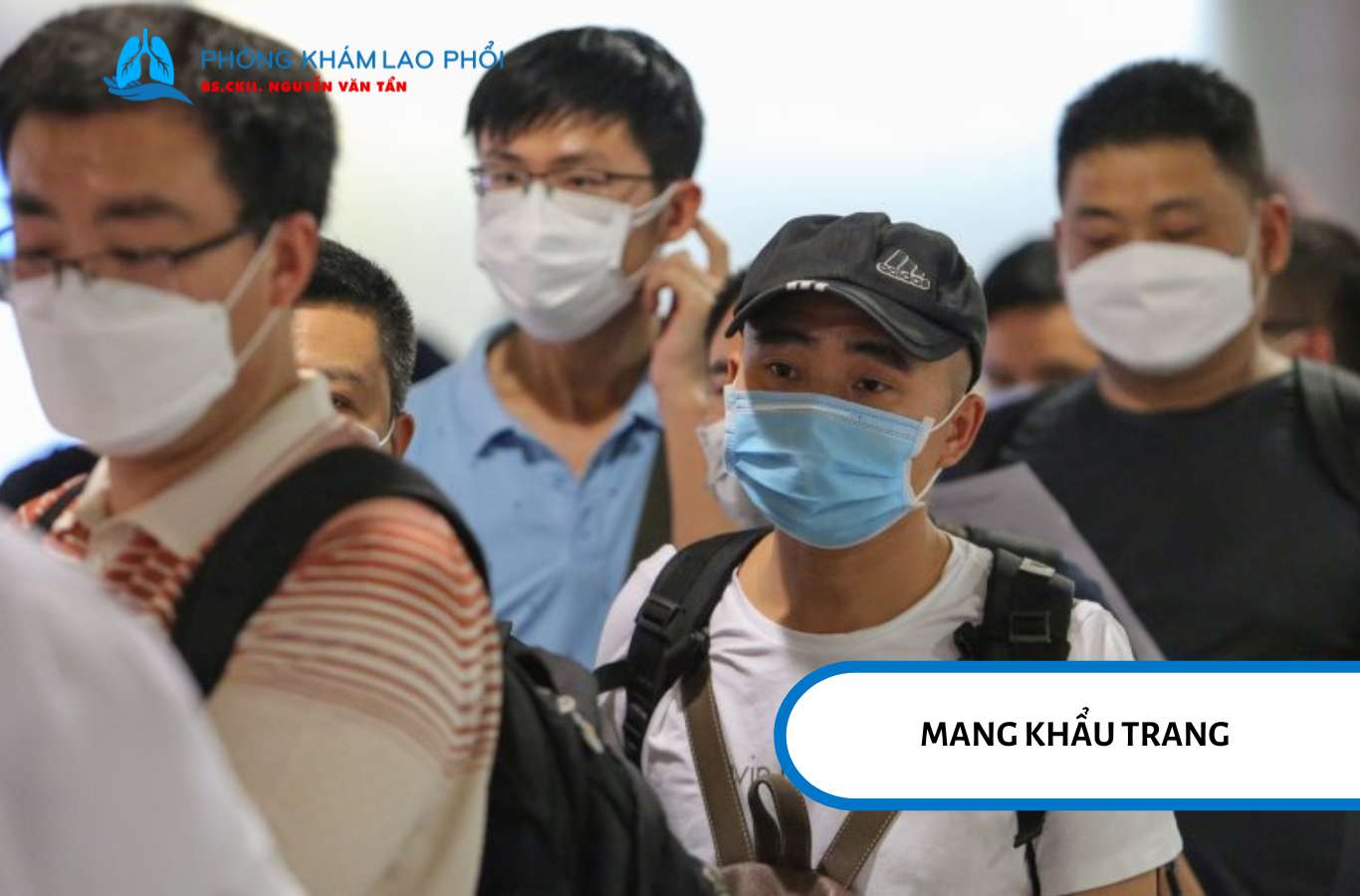 Khẩu trang là biện pháp đơn giản nhưng hiệu quả để bảo vệ phổi