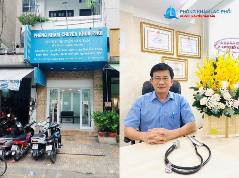 Bác sĩ Nguyễn Văn Tẩn có nhiều năm kinh nghiệm trong việc điều trị lao phổi