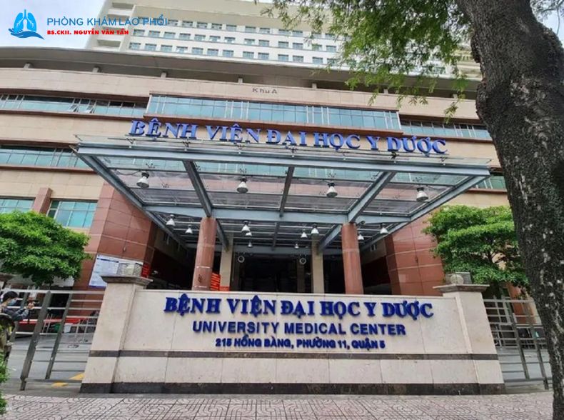 Bệnh viện Đại học Y Dược TP.HCM có phòng khám chuyên về lao phổi