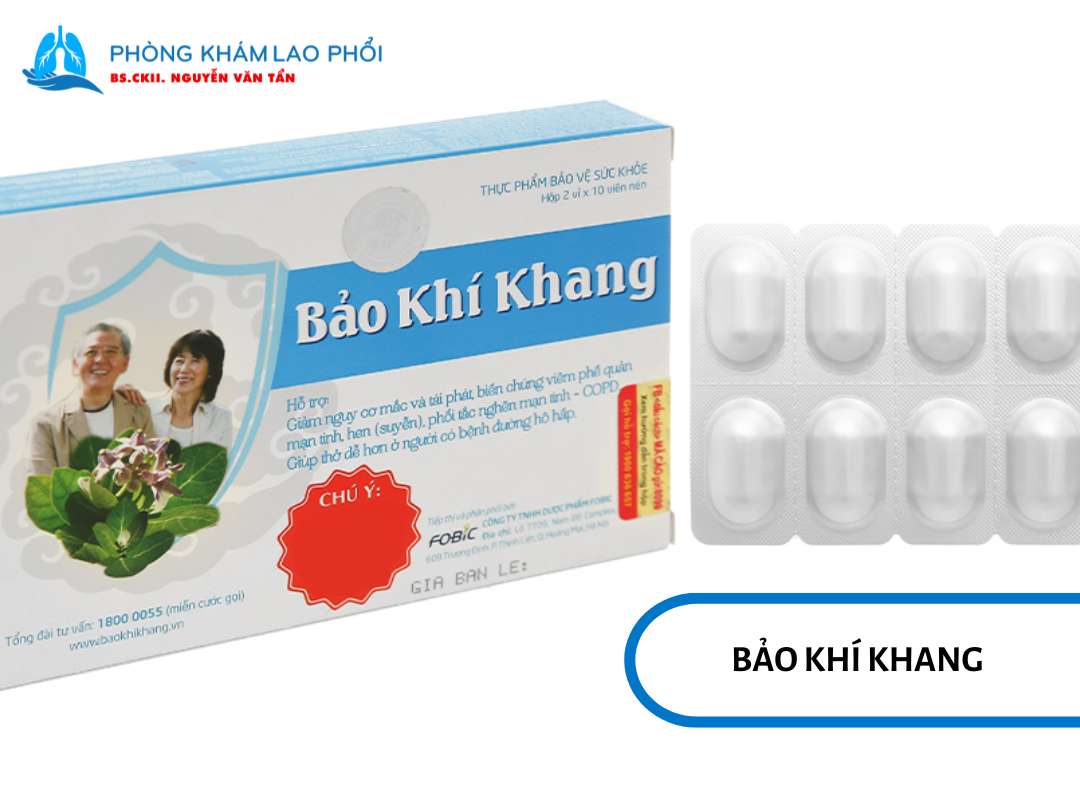 Bảo Khí Khang là một thực phẩm chức năng có nguồn gốc từ Việt Nam