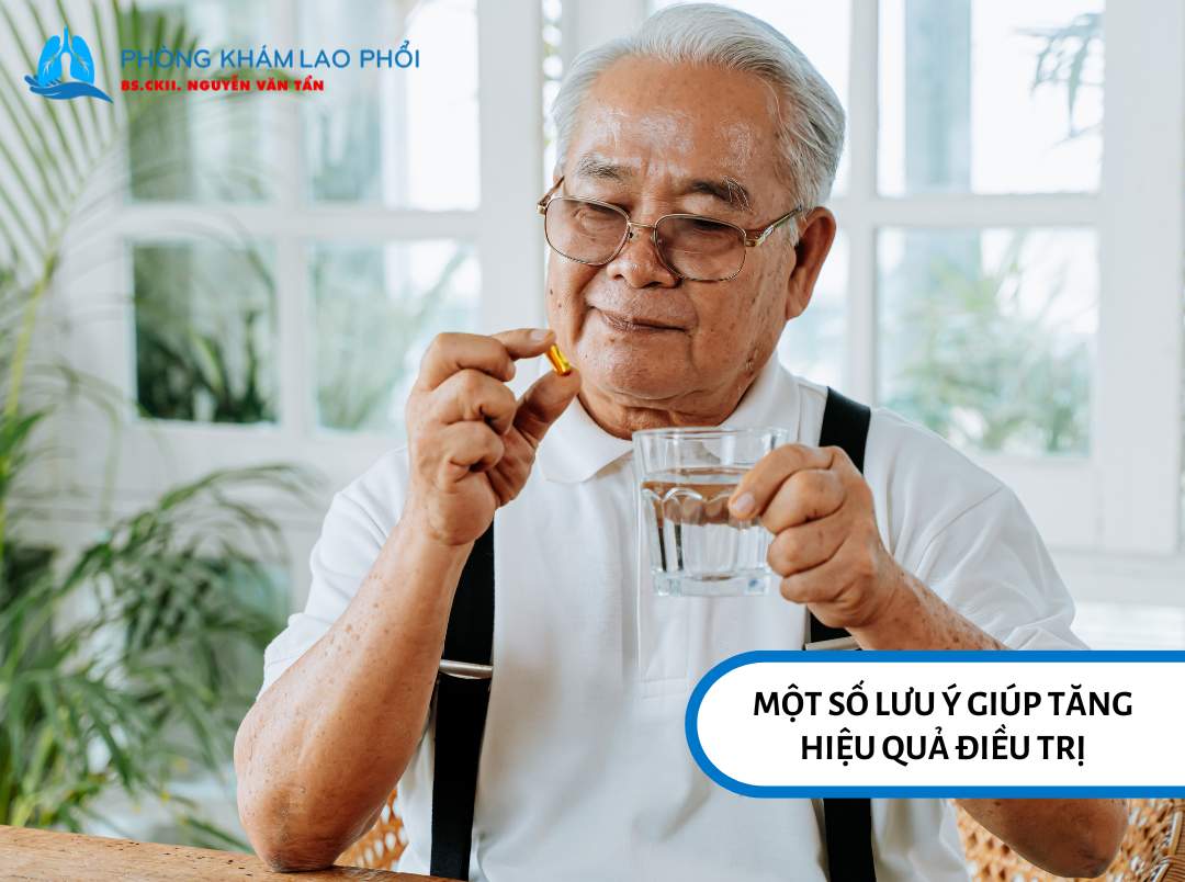 Người bệnh cần uống thuốc đều, đúng giờ và đủ thời gian trong quá trình điều trị