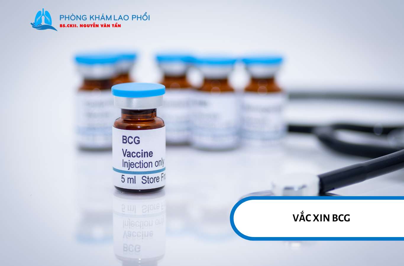 Trong vắc xin BCG có chứa một lượng vi khuẩn lao đã được làm yếu