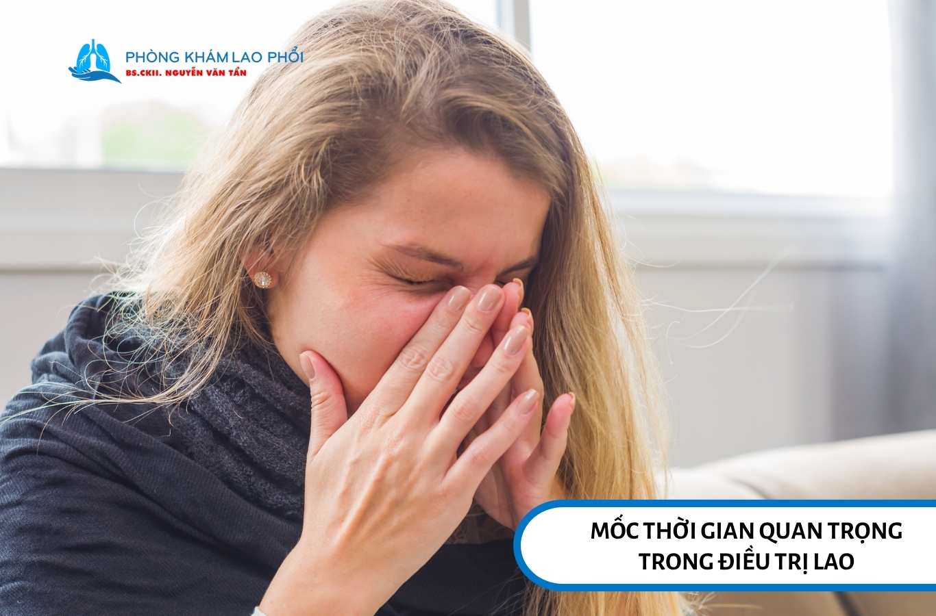 Sau 2–3 tuần điều trị đúng phác đồ, đa số bệnh nhân lao phổi giảm đáng kể khả năng lây