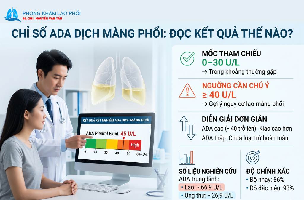 Chỉ số ADA bình thường và cách đọc kết quả xét nghiệm