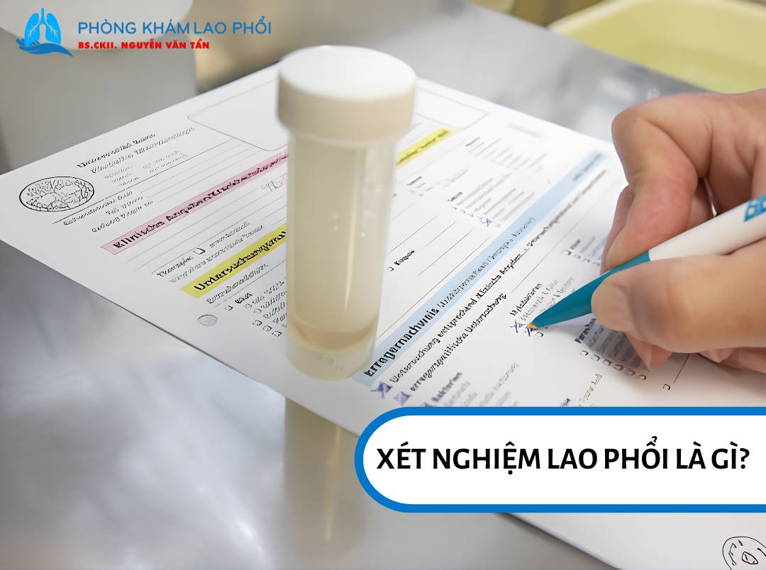 Xét nghiệm lao phổi được sử dụng để chẩn đoán bệnh lao